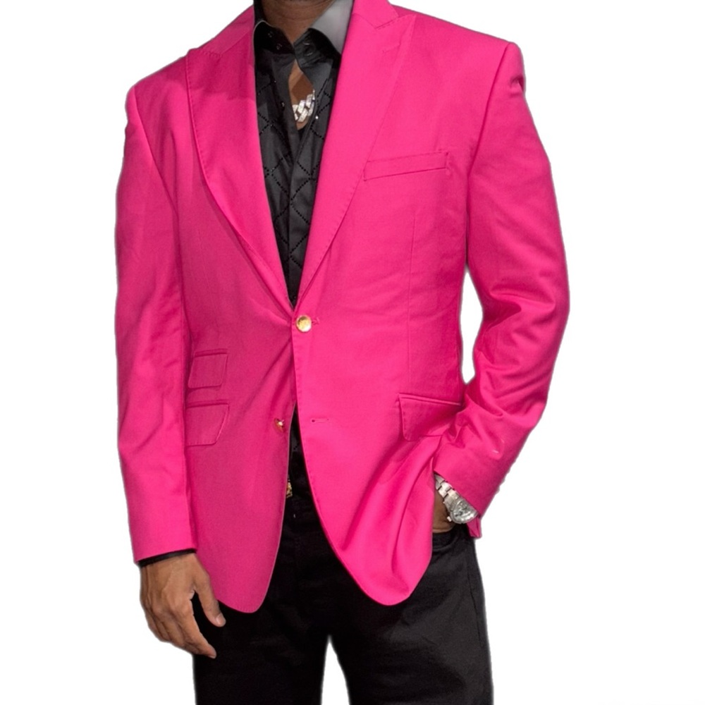 Men's Pink Blazer